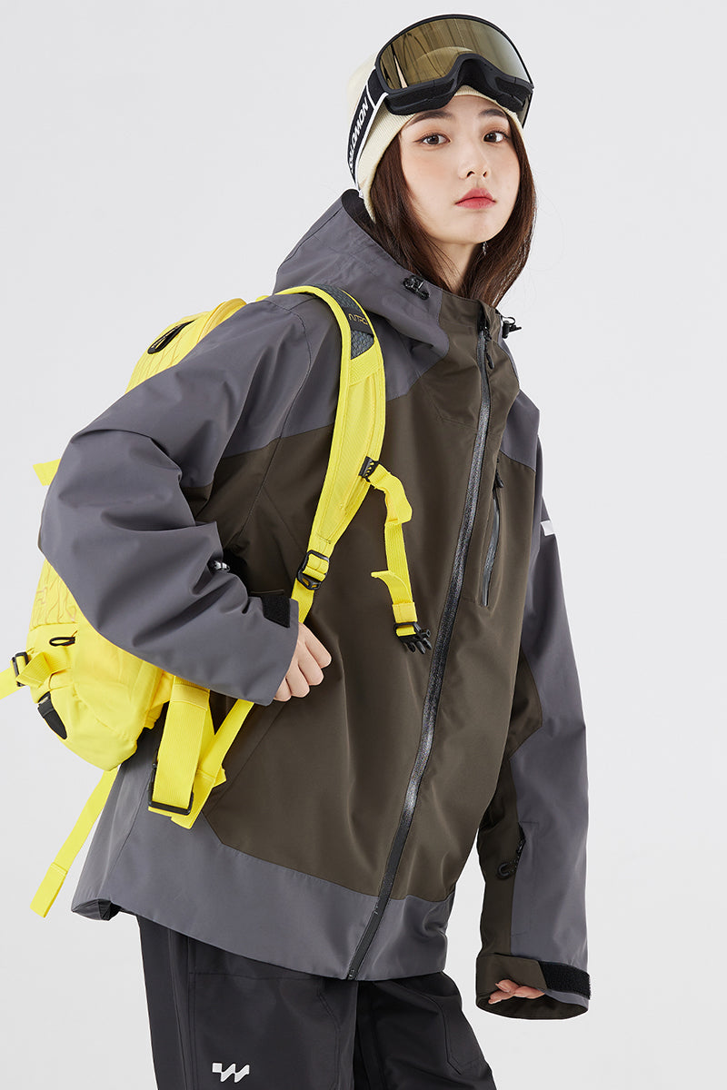 SEED OUTDOOR | WhiteMarine Arctic Unisex Snowboarding Jacket