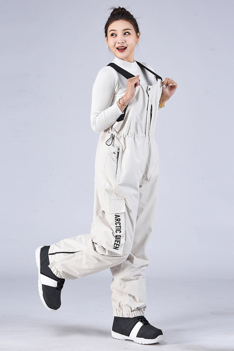 SEED OUTDOOR | ARCTIC QUEEN Unisex Avi 2L Insulated Snowboarding Bib Pant