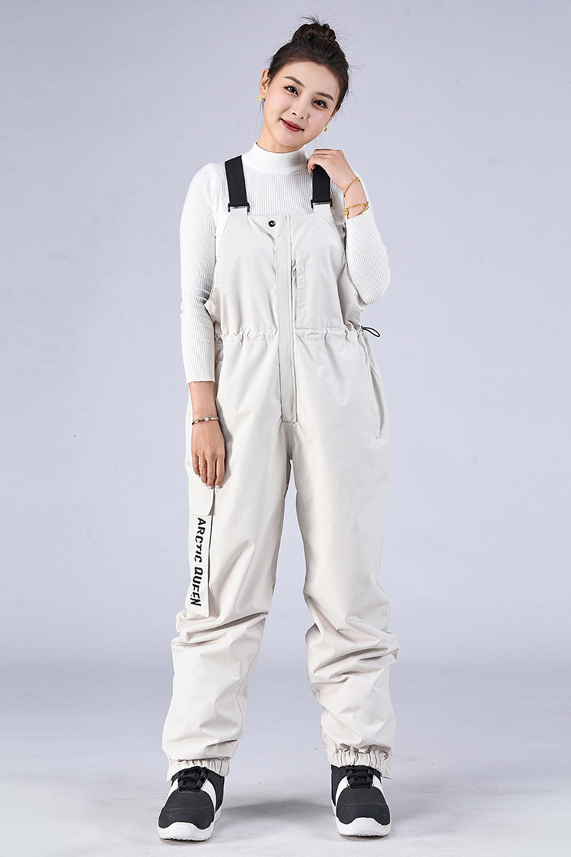 SEED OUTDOOR | ARCTIC QUEEN Unisex Avi 2L Insulated Snowboarding Bib Pant