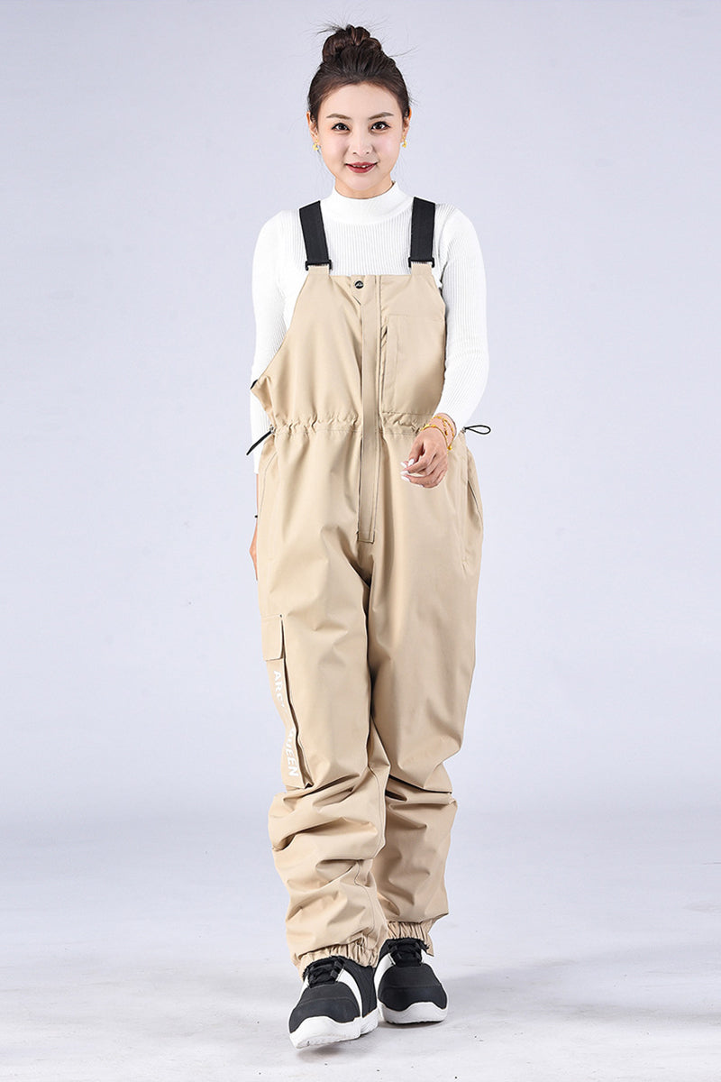 SEED OUTDOOR | ARCTIC QUEEN Unisex Avi 2L Insulated Snowboarding Bib Pant