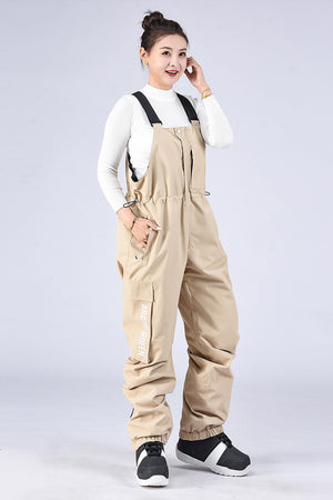 SEED OUTDOOR | ARCTIC QUEEN Unisex Avi 2L Insulated Snowboarding Bib Pant