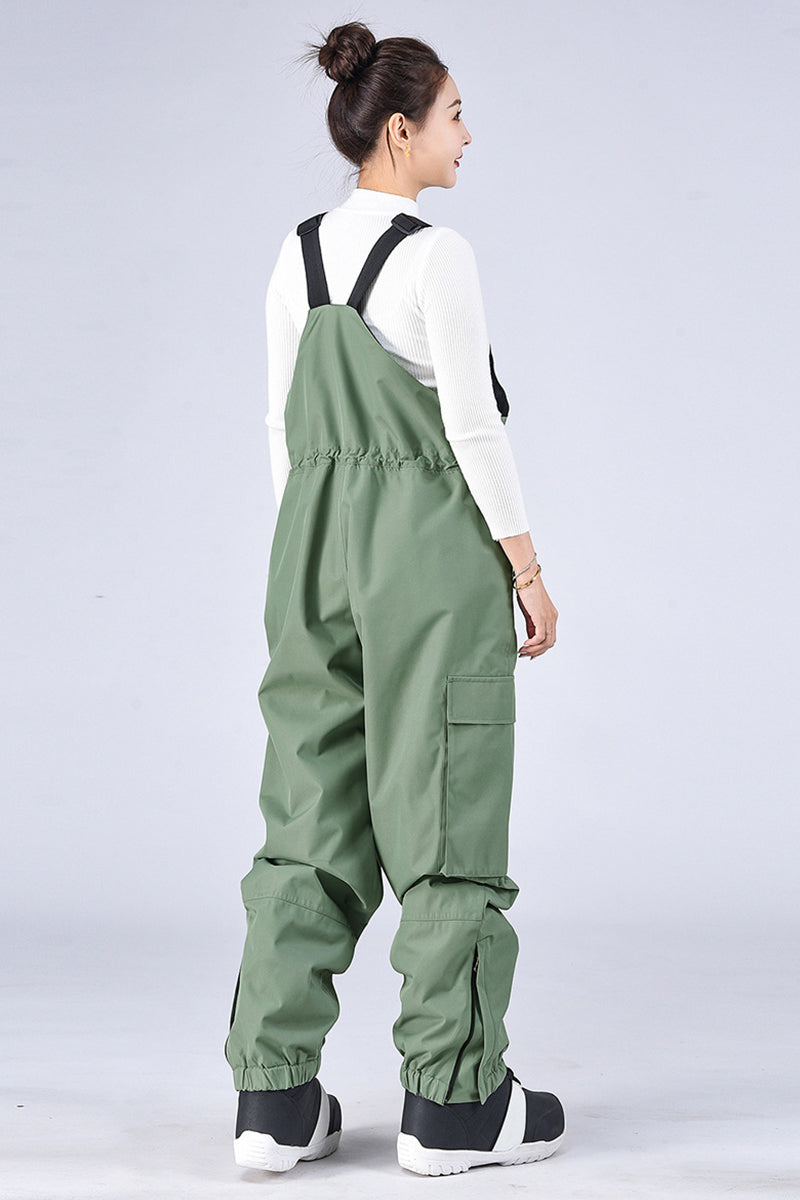 SEED OUTDOOR | ARCTIC QUEEN Unisex Avi 2L Insulated Snowboarding Bib Pant