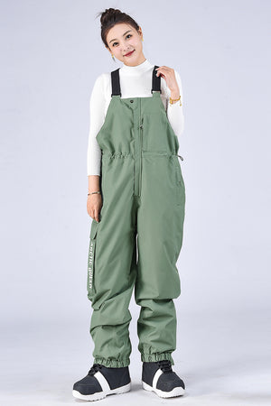 SEED OUTDOOR | ARCTIC QUEEN Unisex Avi 2L Insulated Snowboarding Bib Pant