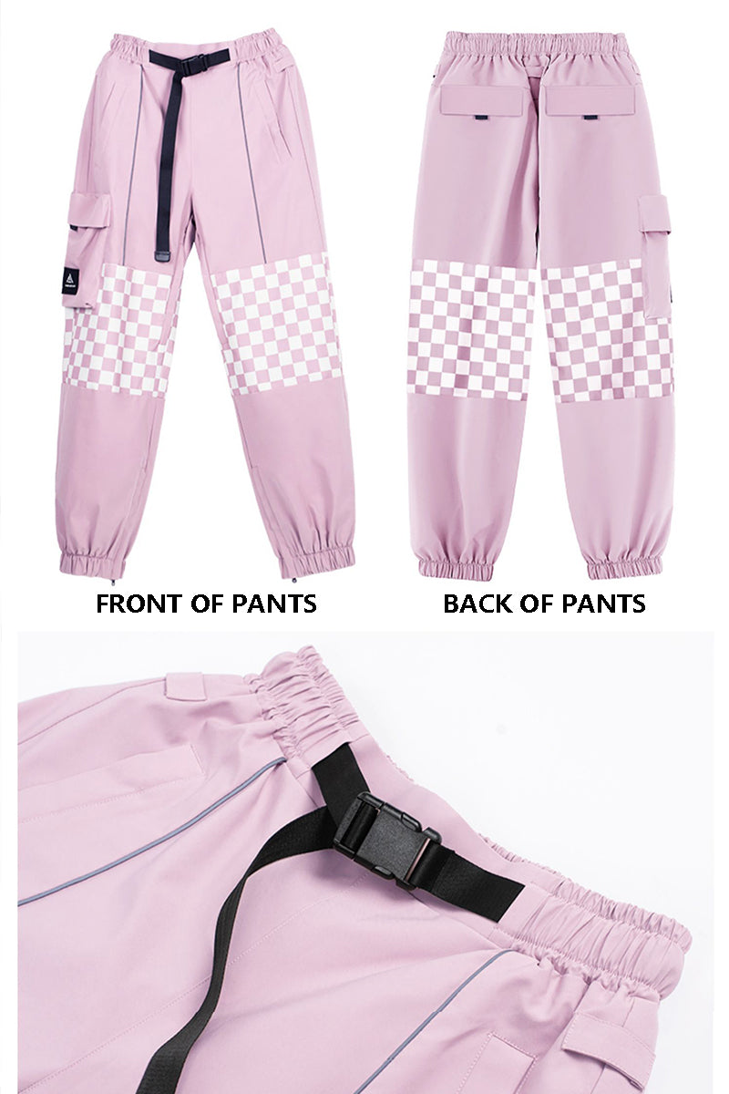 SEED OUTDOOR | HIGH EXPERIENCE Unisex Cloris Checker 2L Snowboarding Pant
