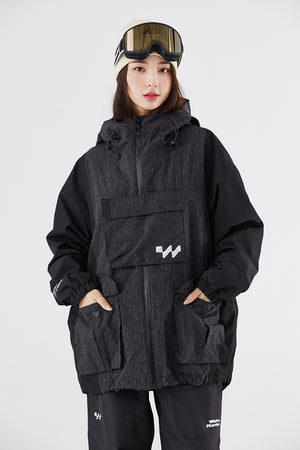SEED OUTDOOR | WhiteMarine Bass Unisex Snowboarding Jacket