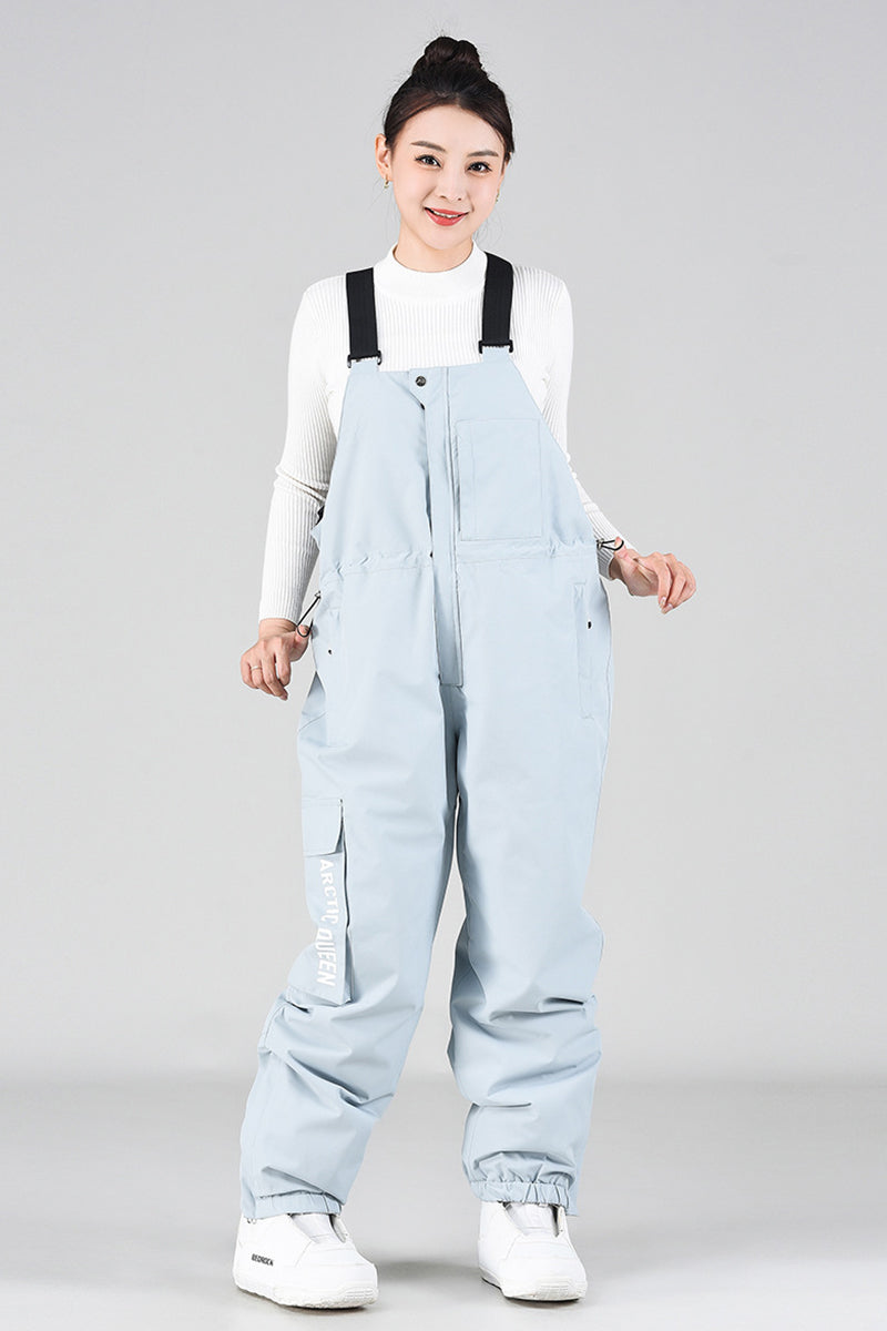 SEED OUTDOOR | ARCTIC QUEEN Unisex Avi 2L Insulated Snowboarding Bib Pant
