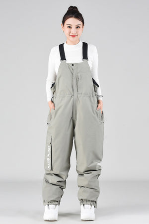 SEED OUTDOOR | ARCTIC QUEEN Unisex Avi 2L Insulated Snowboarding Bib Pant