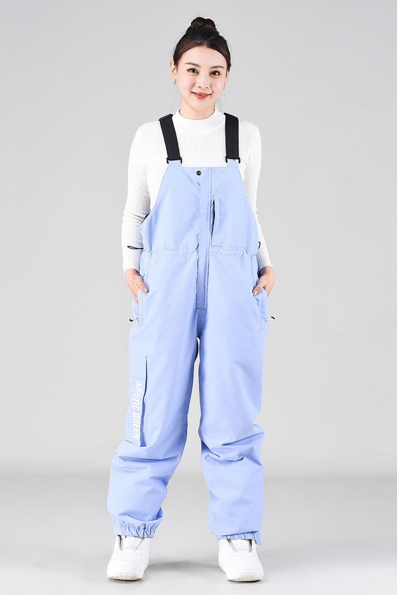 SEED OUTDOOR | ARCTIC QUEEN Unisex Avi 2L Insulated Snowboarding Bib Pant