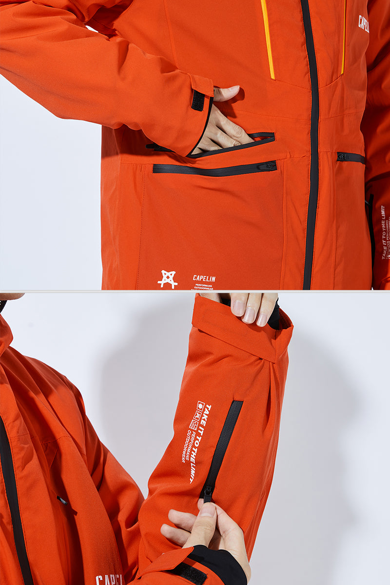 SEED OUTDOOR | CAPELIN CREW Men's Lean Skiing Jacket