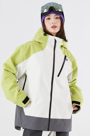 SEED OUTDOOR | WhiteMarine Arctic Unisex Snowboarding Jacket