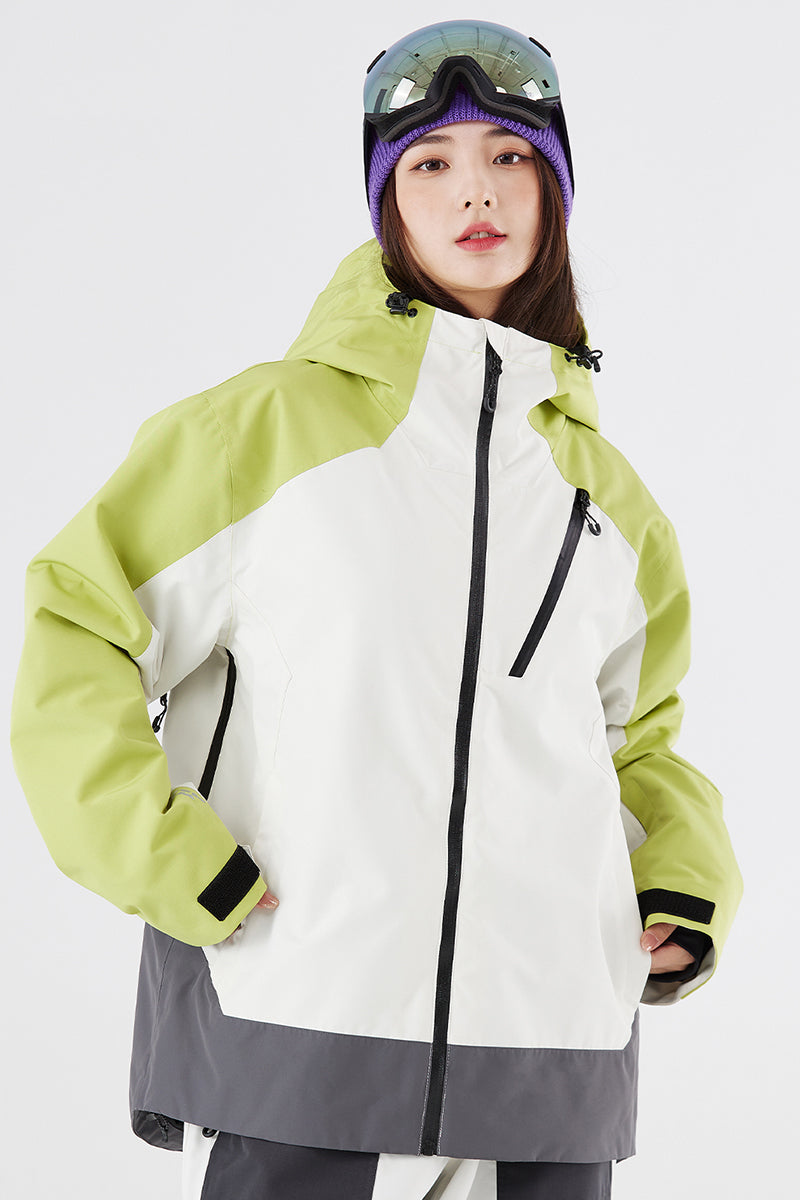 SEED OUTDOOR | WhiteMarine Arctic Unisex Snowboarding Jacket