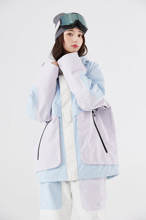 SEED OUTDOOR | WhiteMarine Whale Unisex Snowboard Jacket