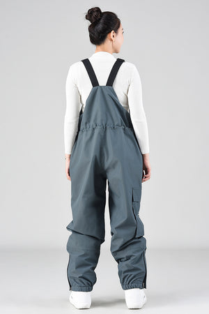 SEED OUTDOOR | ARCTIC QUEEN Unisex Avi 2L Insulated Snowboarding Bib Pant