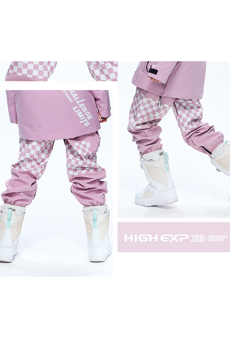 SEED OUTDOOR | HIGH EXPERIENCE Unisex Cloris Checker 2L Snowboarding Pant
