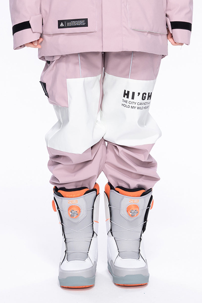 SEED OUTDOOR | HIGH EXPERIENCE Unisex Cloris 2L Colourblock Shell Snowboarding Pant