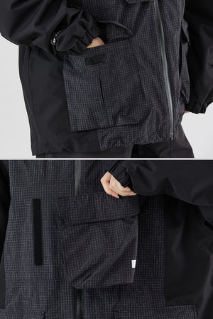 SEED OUTDOOR | WhiteMarine Bass Unisex Snowboarding Jacket
