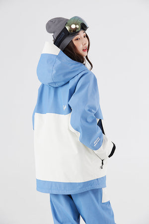 SEED OUTDOOR | WhiteMarine Whale Unisex Snowboard Jacket