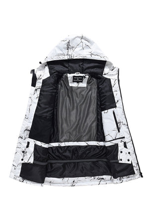 SEED OUTDOOR | Arctic Queen Unisex Crackle 2L Insulated Snowboarding Jacket