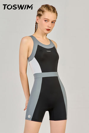 SEED OUTDOOR | TO SWIM Women's Speedo One-Piece Sleeveless Swimming Suit