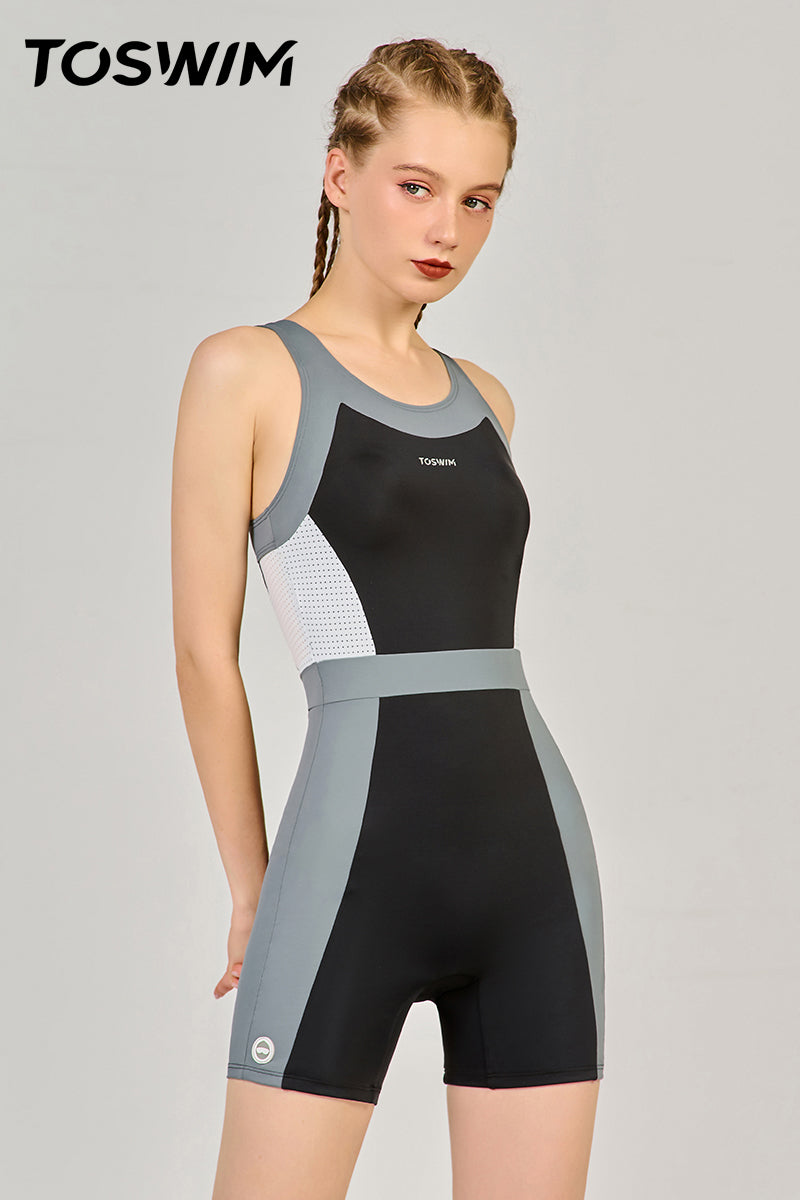 SEED OUTDOOR | TO SWIM Women's Speedo One-Piece Sleeveless Swimming Suit