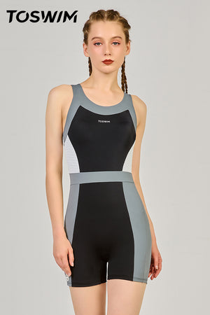 SEED OUTDOOR | TO SWIM Women's Speedo One-Piece Sleeveless Swimming Suit