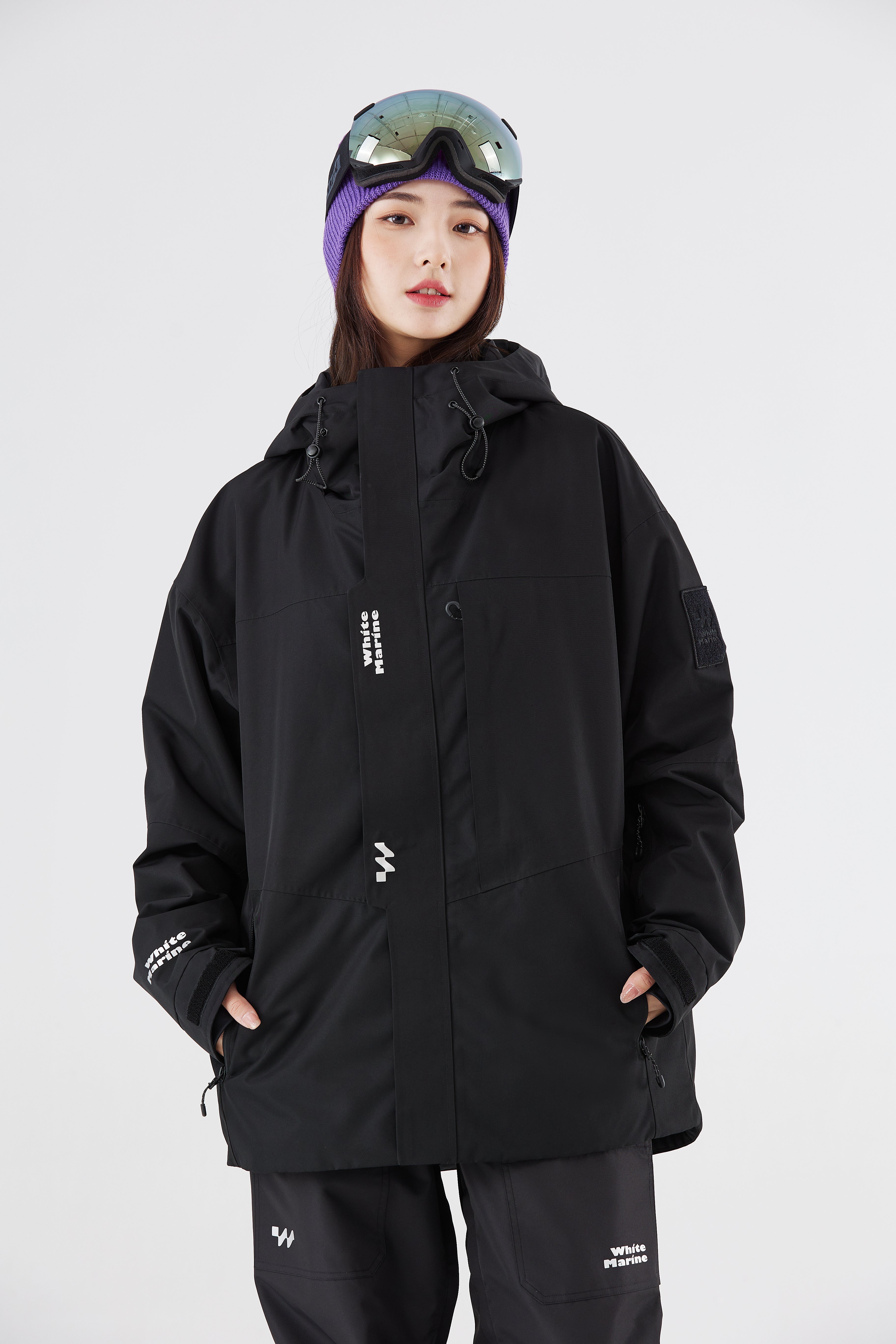 SEED OUTDOOR | WhiteMarine Marlin Unisex Snowboarding Jackets