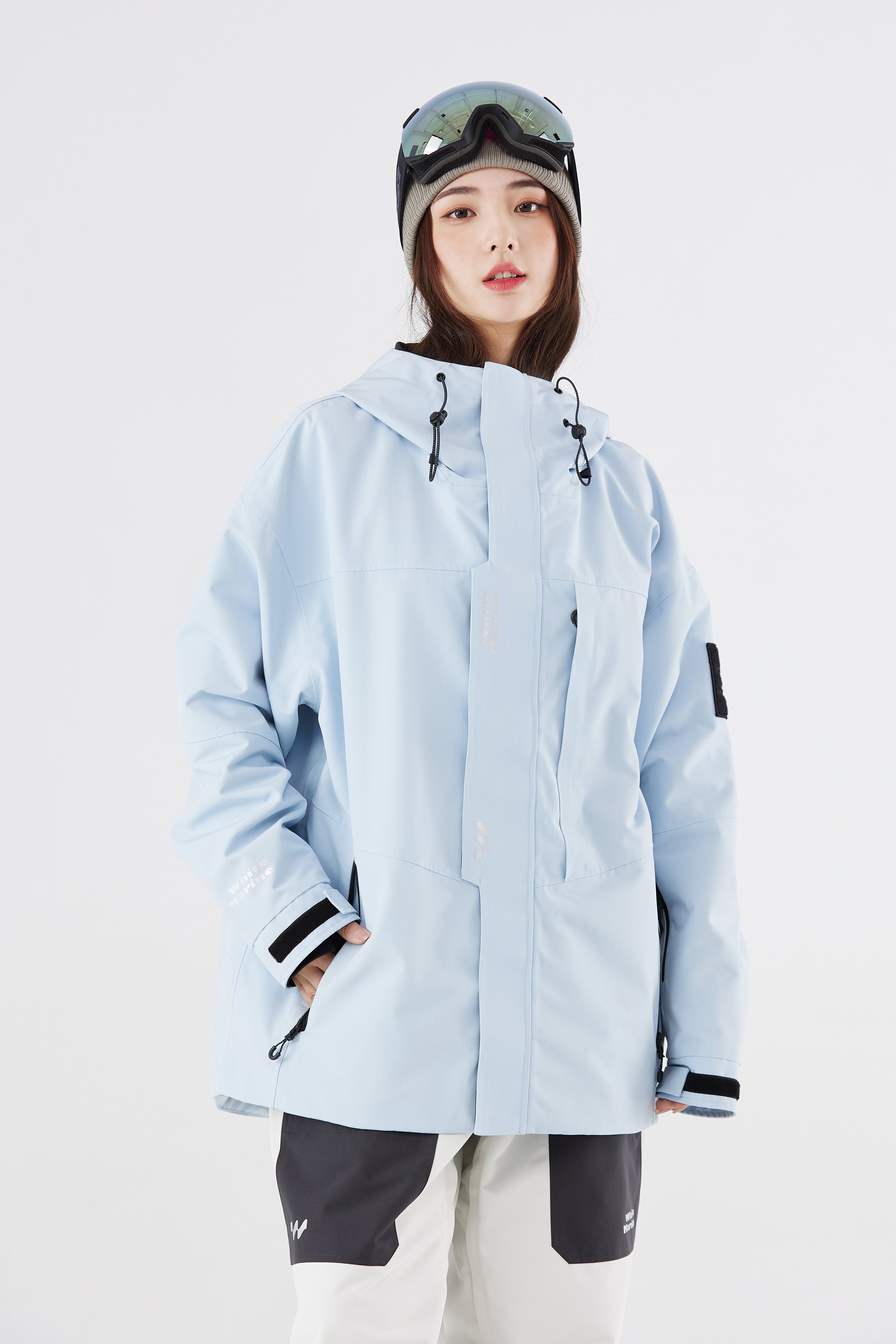 SEED OUTDOOR | WhiteMarine Marlin Unisex Snowboarding Jackets