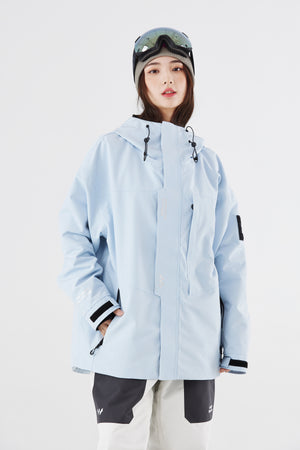 SEED OUTDOOR | WhiteMarine Marlin Unisex Snowboarding Jackets