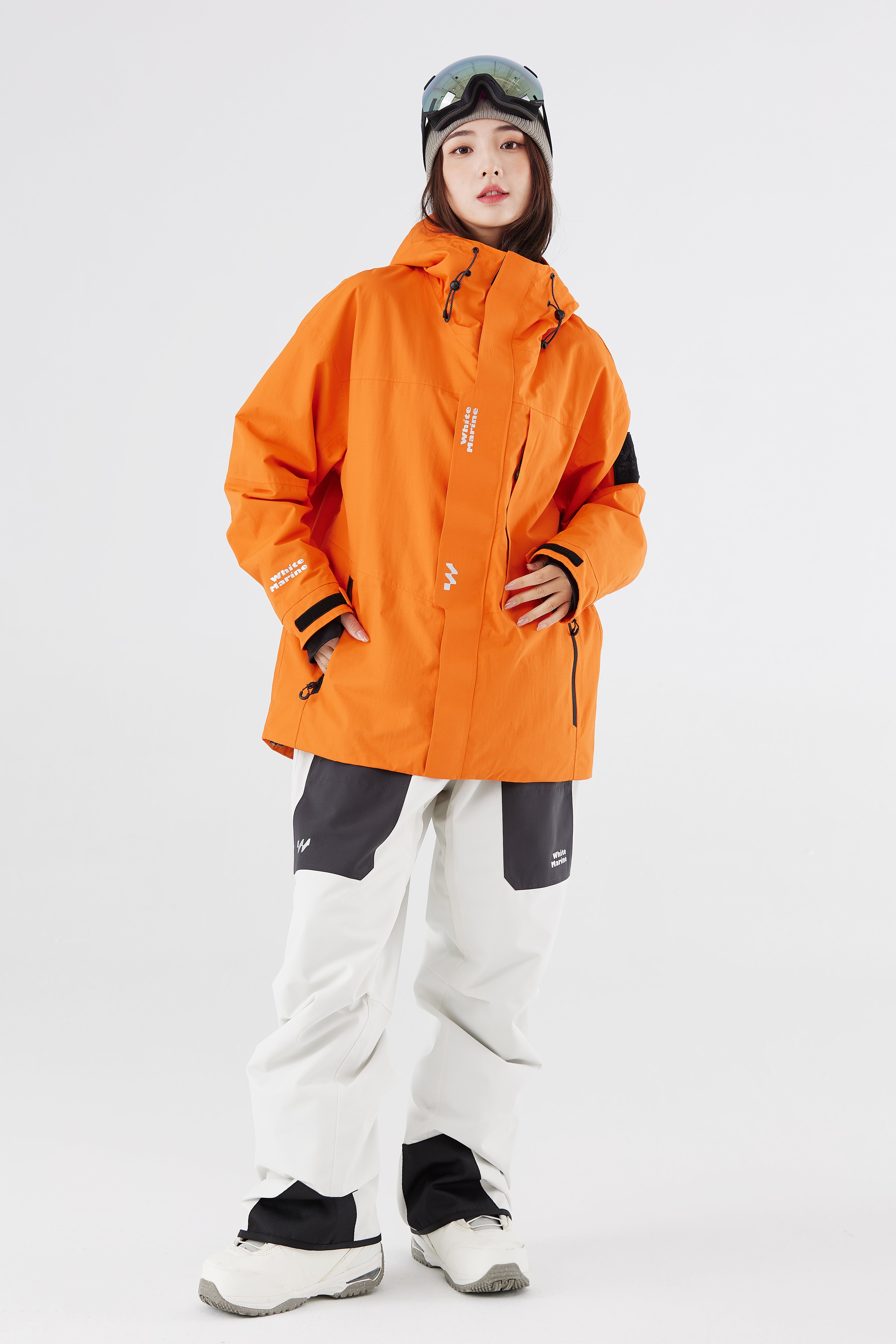 スノーボード MARQLEEN PLATINUMJACKET white bandamna スノーボード MARQLEEN PLATINUMJACKET white bandamna MARQLEEN