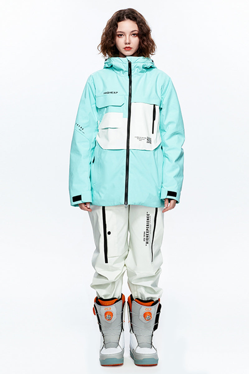 SEED OUTDOOR | HIGH EXPERIENCE UNISEX Ava 2L Insulated Snowboarding Jacket