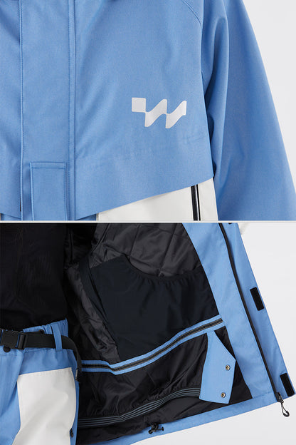 SEED OUTDOOR | WhiteMarine Whale Unisex Snowboard Jacket