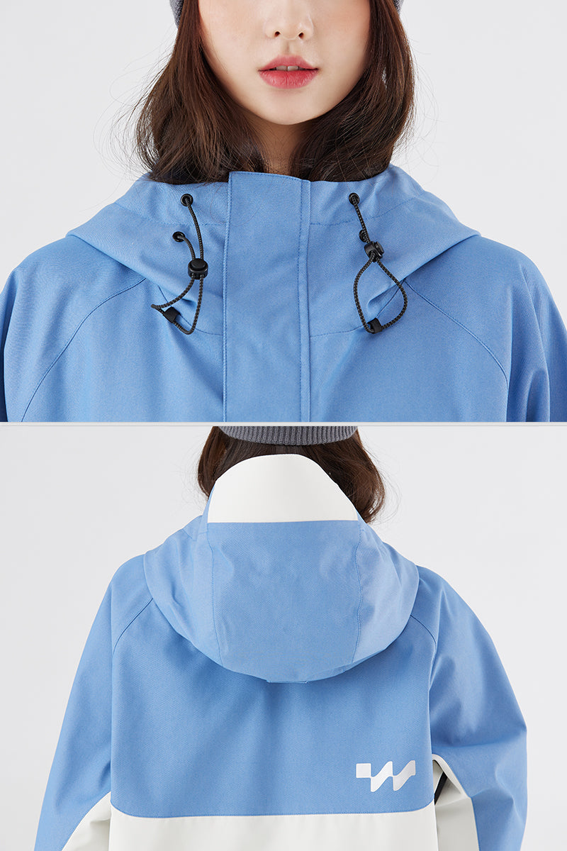 SEED OUTDOOR | WhiteMarine Whale Unisex Snowboard Jacket