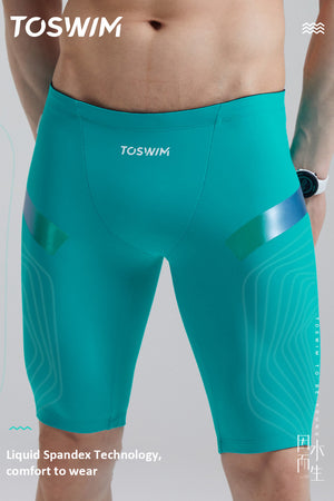 SEED OUTDOOR | TO SWIM Men's Green Bluray Swimming Jammer