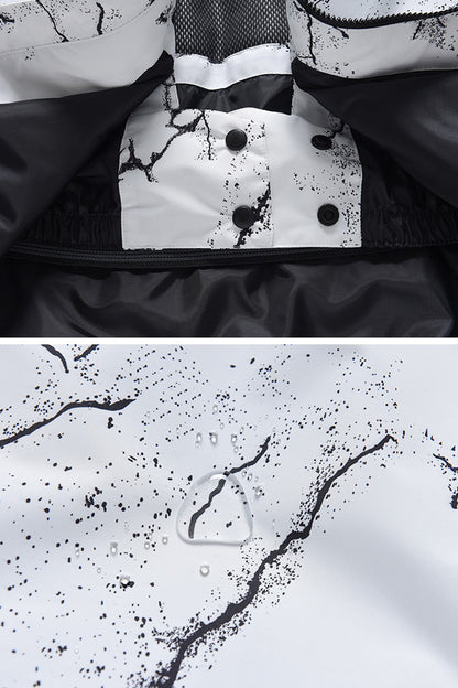 SEED OUTDOOR | Arctic Queen Unisex Crackle 2L Insulated Snowboarding Jacket