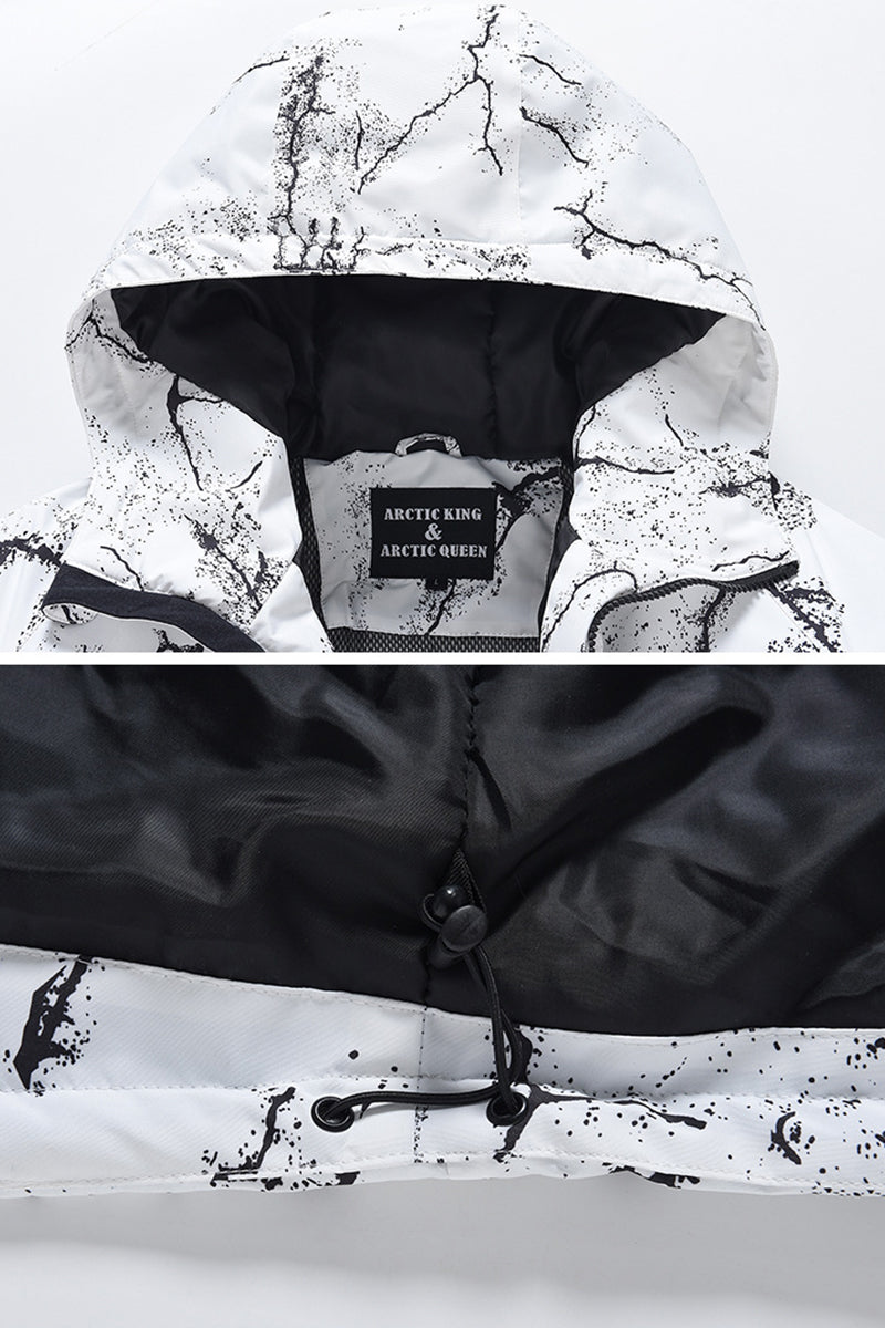 SEED OUTDOOR | Arctic Queen Unisex Crackle 2L Insulated Snowboarding Jacket