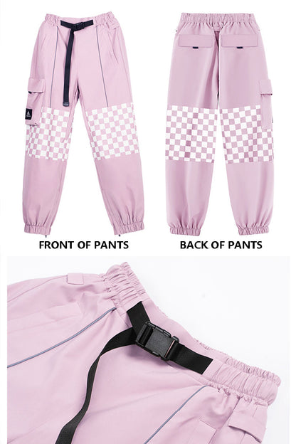 SEED OUTDOOR | HIGH EXPERIENCE Unisex Cloris Checker 2L Snowboarding Pant