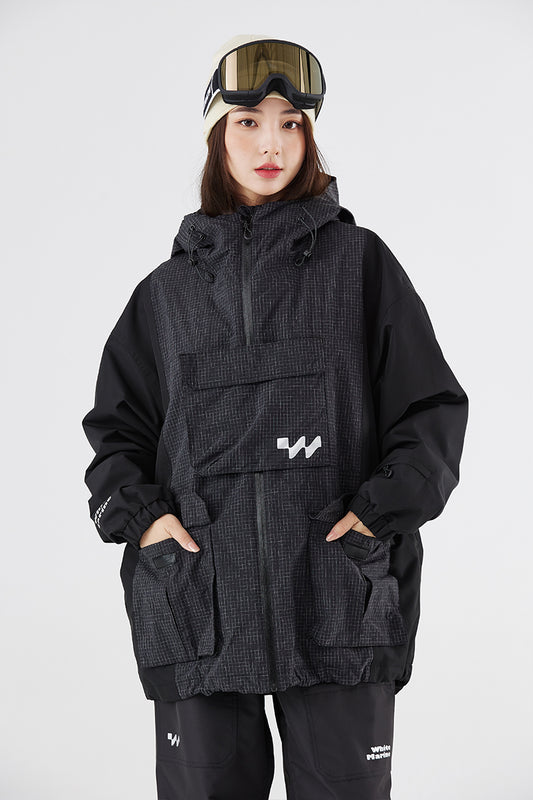 SEED OUTDOOR | WhiteMarine Bass Unisex Snowboarding Jacket