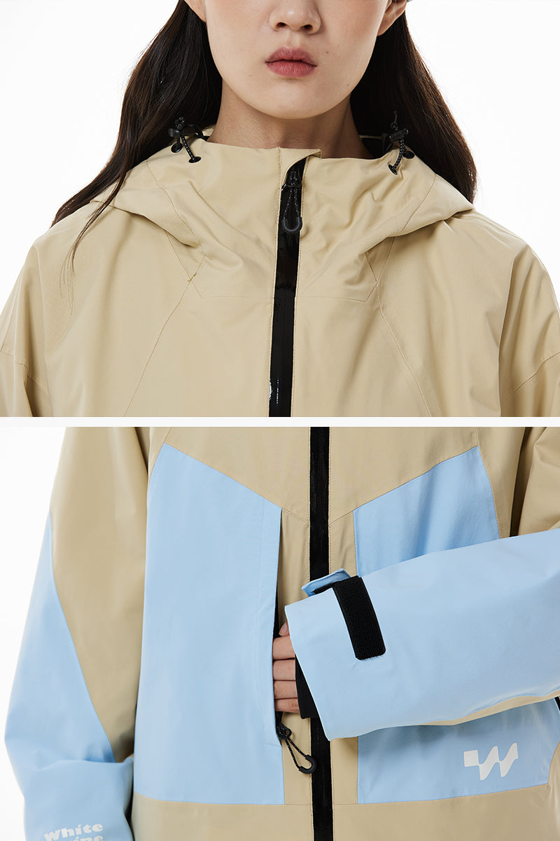 White Marine Warmouth Unisex Snowboard Jacket