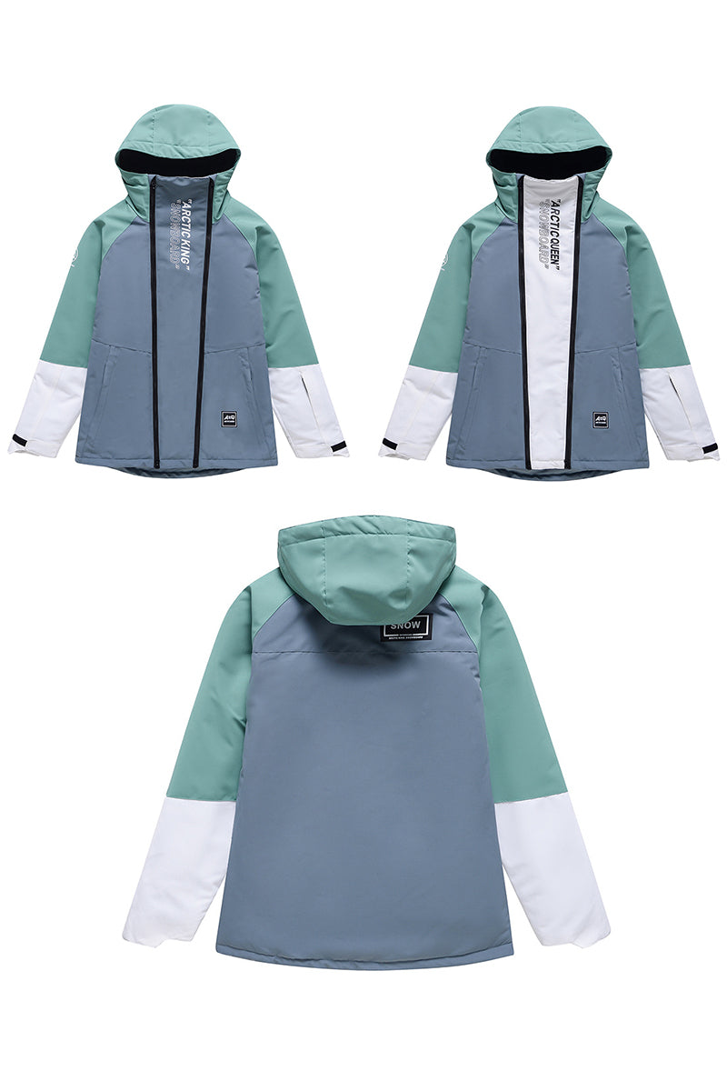 ARCTIC QUEEN フード付きジャケット ARCTIC QUEEN Unisex Atlas 2L Insulated Snowboarding Jacket – SEED