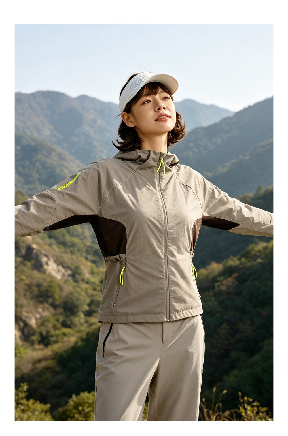 PlayTop Fanta Unisex CoolMax Marinol Wool Packable Shell Jacket