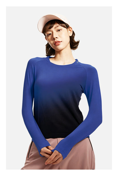 PlayTop Women's Marinol Wool Long Sleeve Shirt