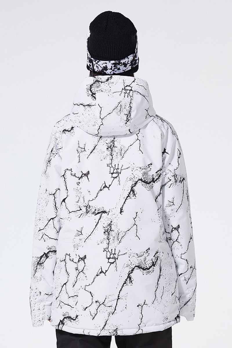 SEED OUTDOOR | Arctic Queen Unisex Crackle 2L Insulated Snowboarding Jacket