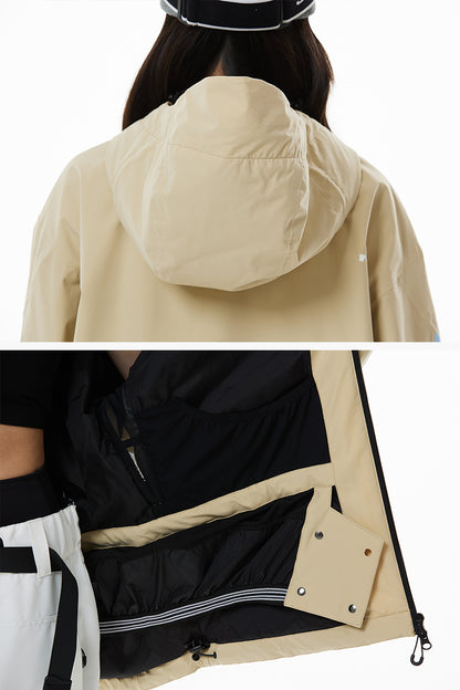 White Marine Warmouth Unisex Snowboard Jacket