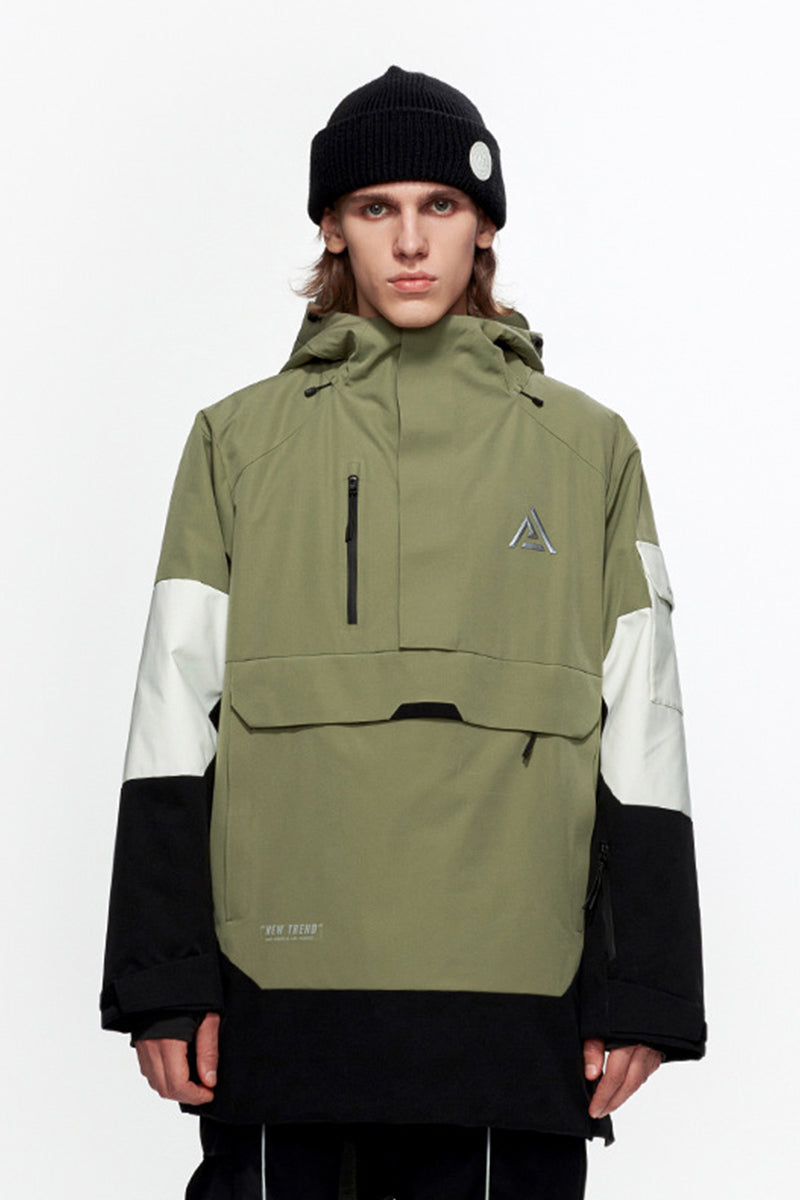 SEED OUTDOOR | HIGH EXPERIENCE Unisex Charles Anorak 2L Insulated Snowboarding Jacket