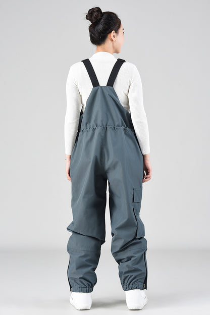 SEED OUTDOOR | ARCTIC QUEEN Unisex Avi 2L Insulated Snowboarding Bib Pant