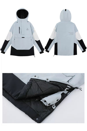 SEED OUTDOOR | HIGH EXPERIENCE Unisex Charles Anorak 2L Insulated Snowboarding Jacket