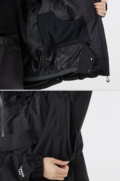 SEED OUTDOOR | WhiteMarine Bass Unisex Snowboarding Jacket