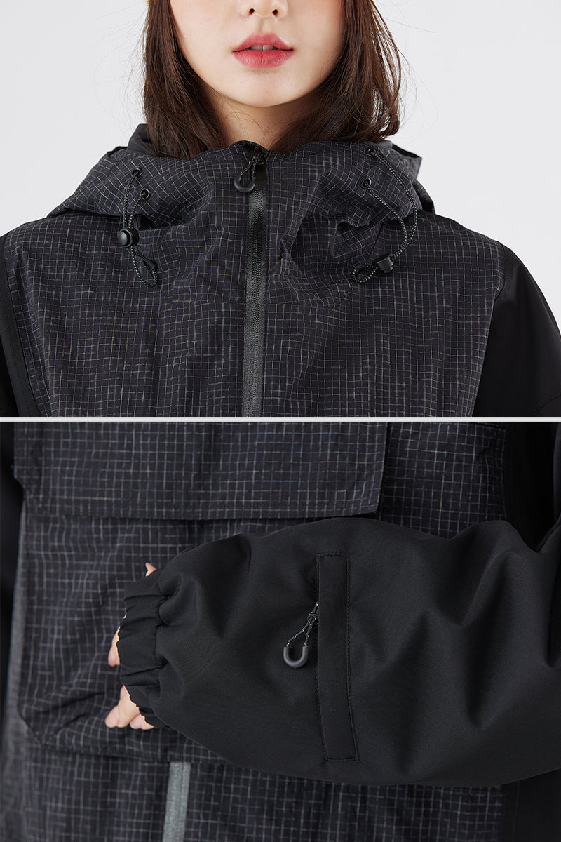 SEED OUTDOOR | WhiteMarine Bass Unisex Snowboarding Jacket