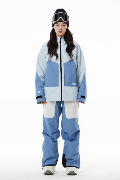 White Marine Warmouth Unisex Snowboard Jacket