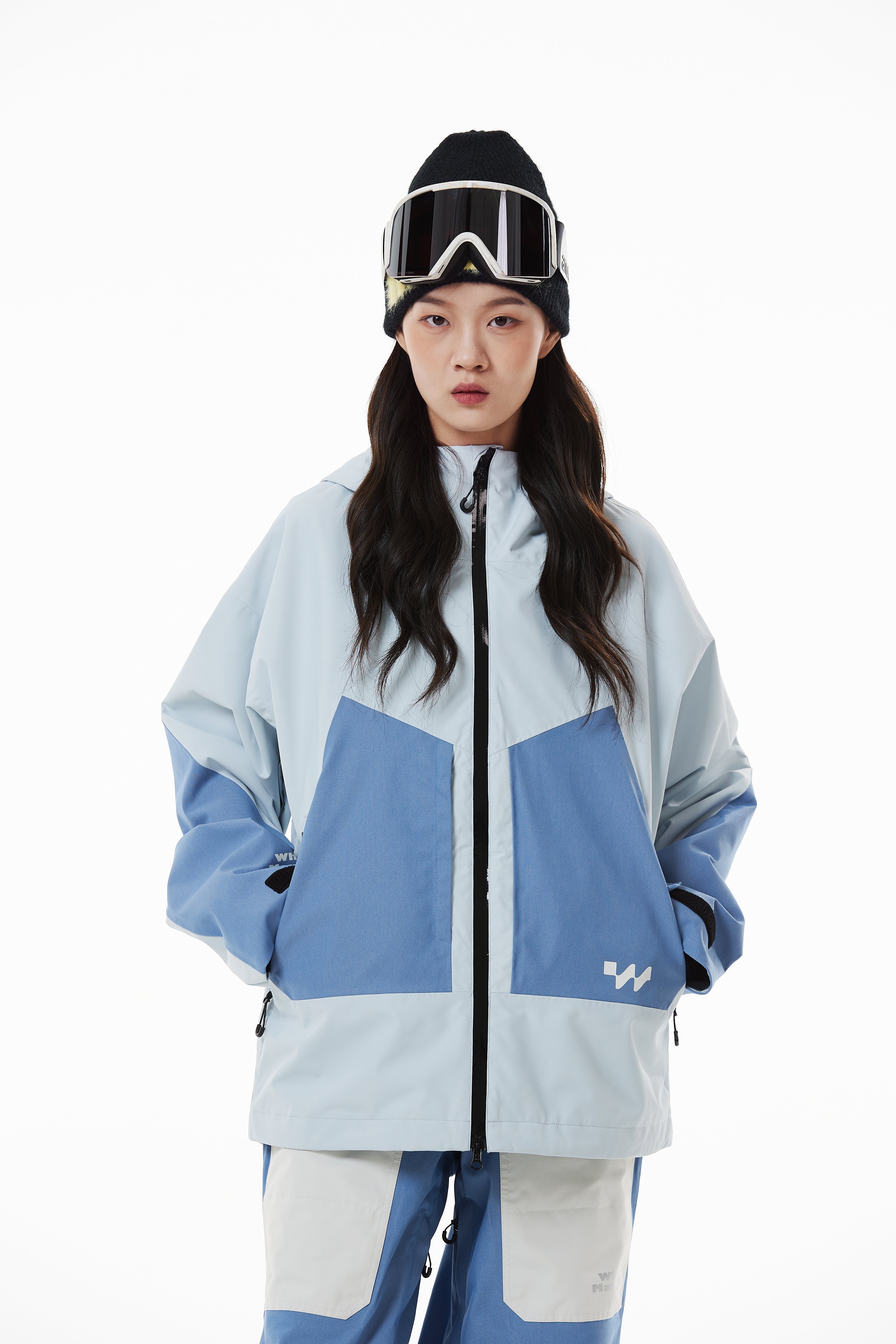 White Marine Warmouth Unisex Snowboard Jacket